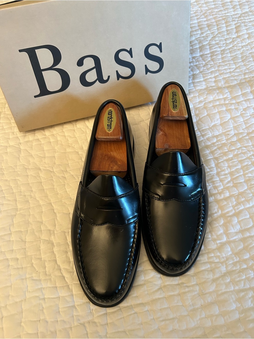 G.H. Bass & Co. Black Leather Weejuns Loafers